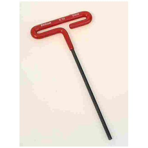 Eklind 51616 T-handle Hex Key, 1/4" x 6", Black Oxide