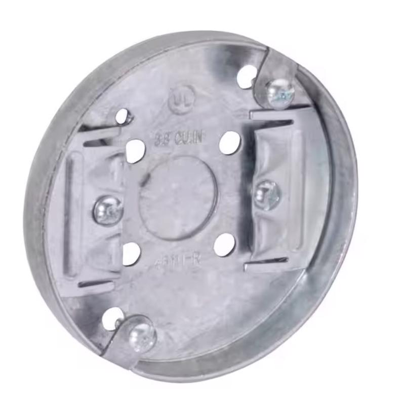 Southwire 46111-R-UPC New and Old Work Octagon Electrical Box, Steel