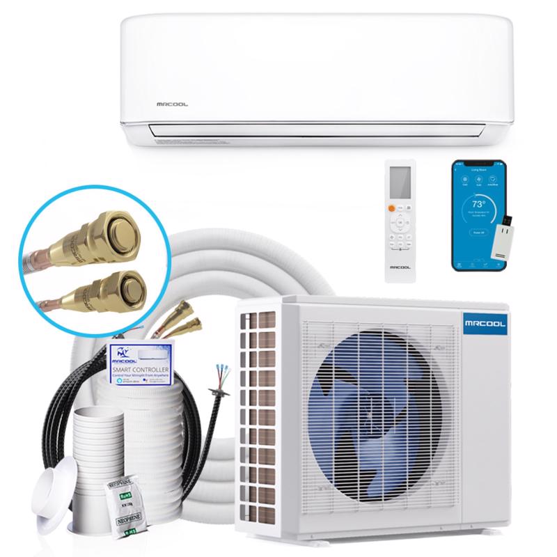 MRCOOL DIY 5th Gen E Star 1 Zone 12000 BTU 23.5 SEER Ductless Mini Split Heat Pump