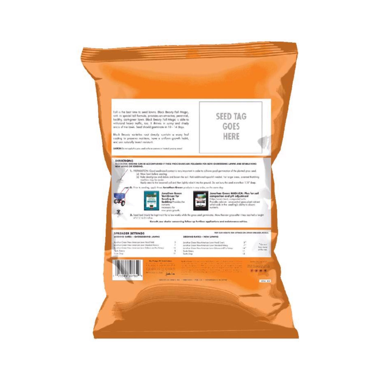 Jonathan Green 10768 Fall Magic Grass Seed, 7 lbs