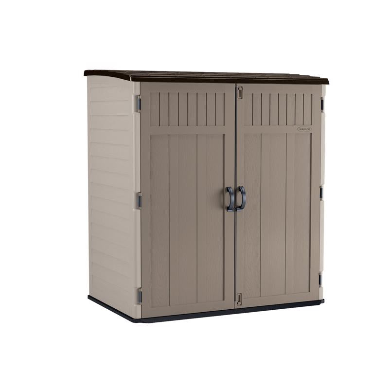 Suncast BMS6202 Vertical Storage Shed, Cobblestone