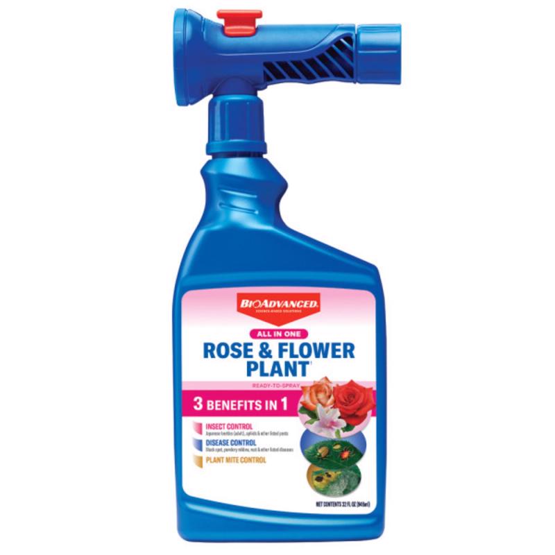 BioAdvanced Liquid Rose & Flower Plant Food 32 oz
