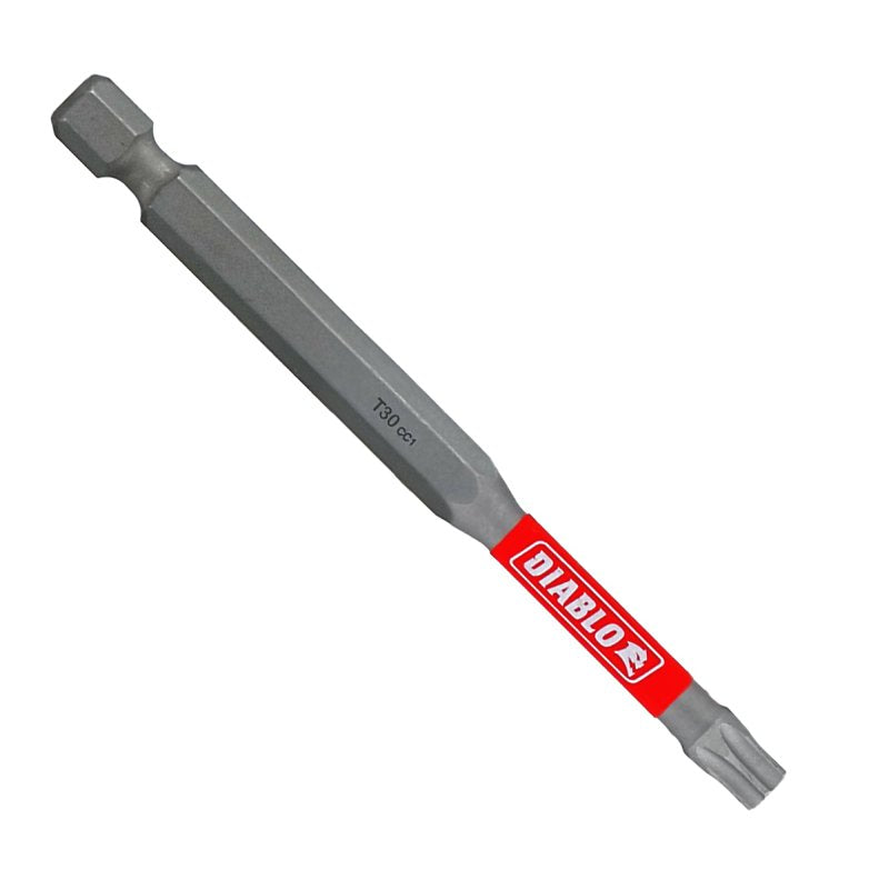 Diablo DT3035P2 Drive Bit, #30 Drive, Torx Drive, 1/4 in Shank, Hex Shank, 3 to 12 in L