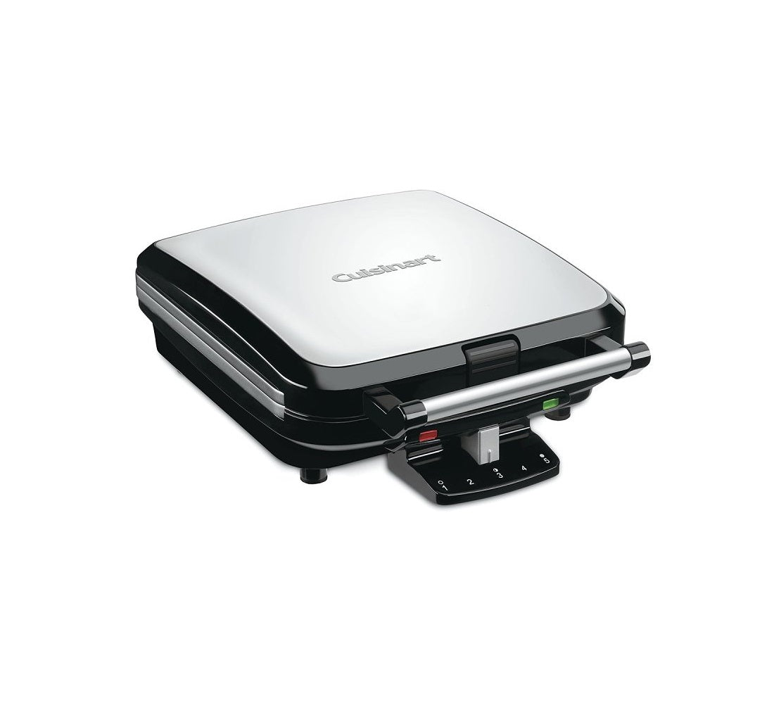 Cuisinart WAF-150P1 Belgian Waffle Maker, Black, 4 -Waffle