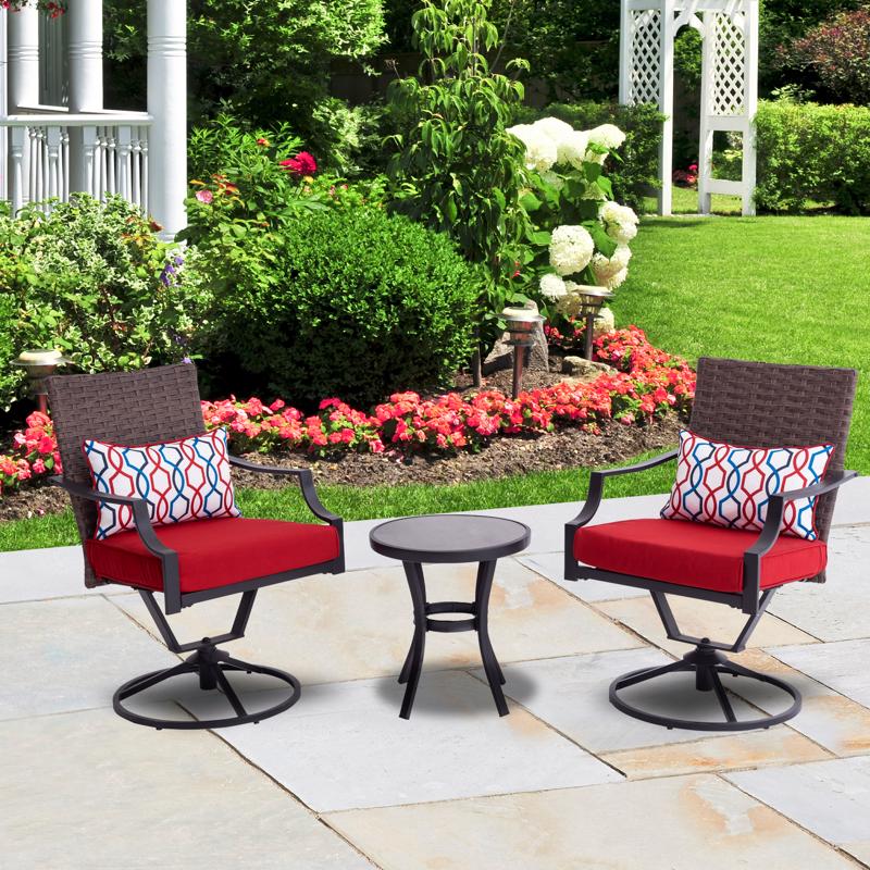Living Accents HSVS30LA-E01 Ybor Bistro Set, Steel