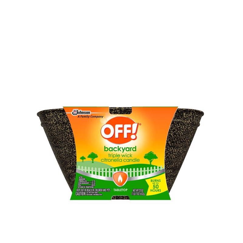 OFF 71170 Insect Repellent Citronella Candle, 23 OZ