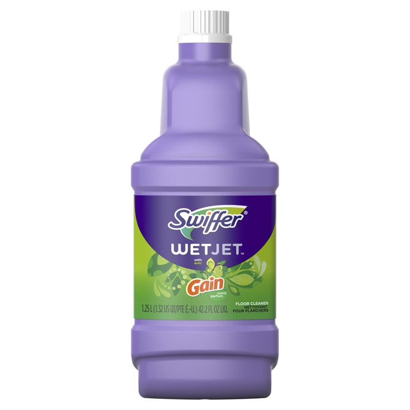 Swiffer 80335259 WetJet Clean Fresh Scent Floor Cleaner Refill Liquid 42.2 oz