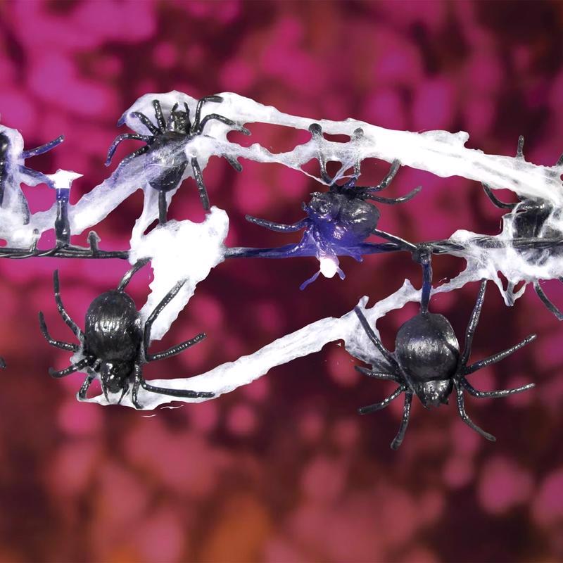 Celebrations 33880-71 Spider Lighted Halloween Lights
