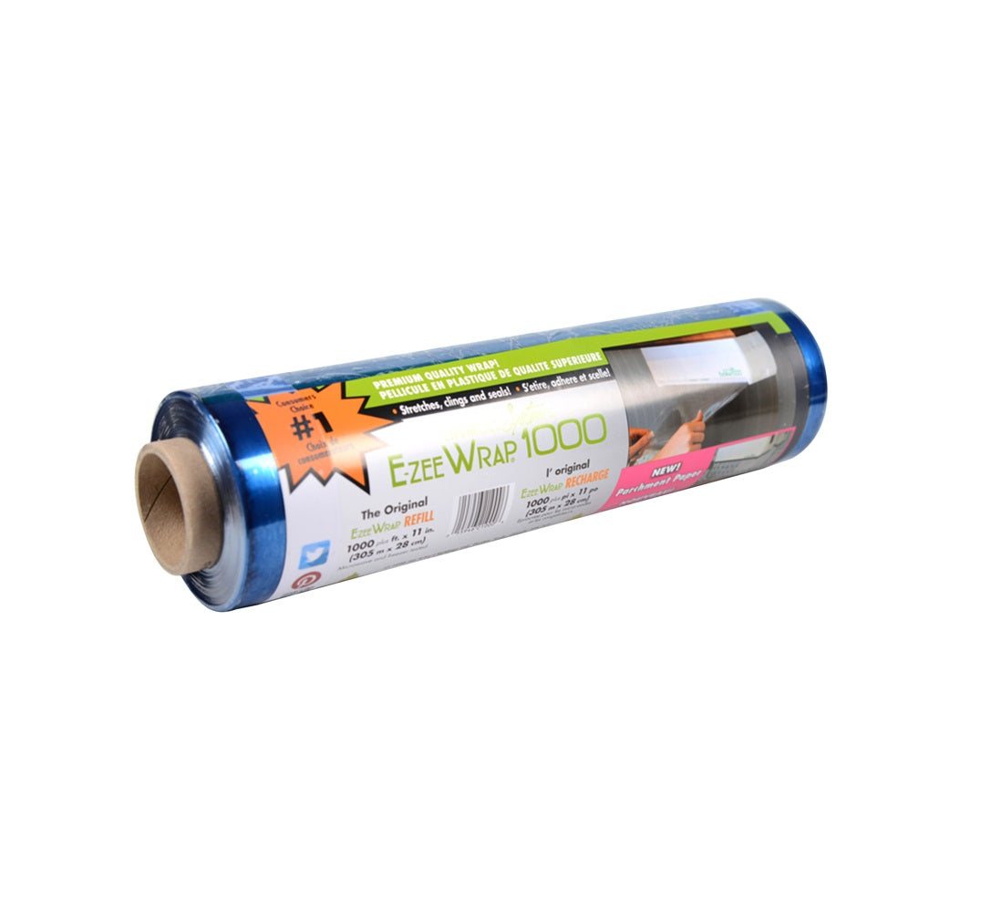E-Zee Wrap 1002 Cling Wrap, Blue, 1000 Ft