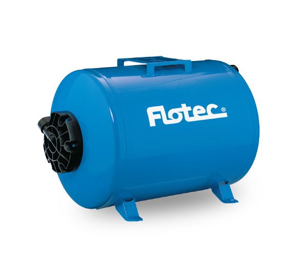 Flotec FP7110TH-09 Pre-Charged Horizonal Pump Tank, 19 Gallons