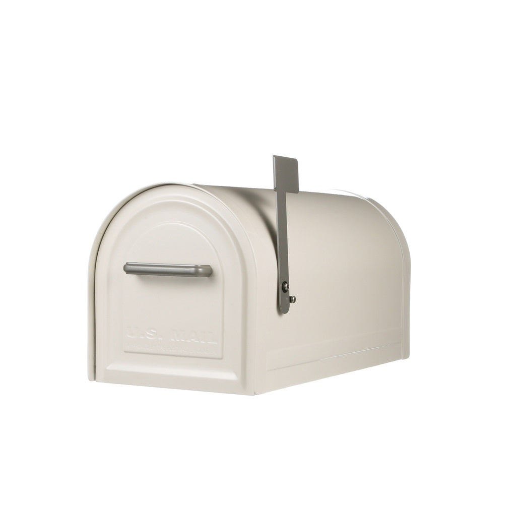 Gibraltar Mailboxes MB981WAM Reliant Post Mount Mailbox, White