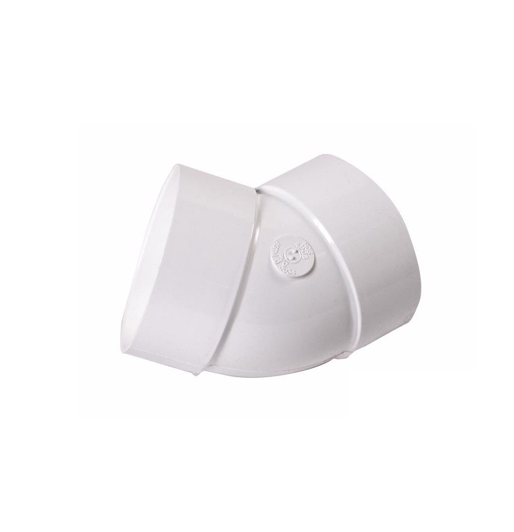 NDS 4P03 45-Degree Elbow, PVC, 4 inches