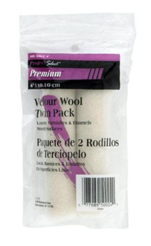Linzer MR500-2 Mini Velour Wool Roller Cover, 4"