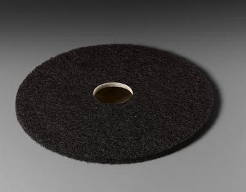 3M 7200-17 Black Floor Stripper Pad 17"