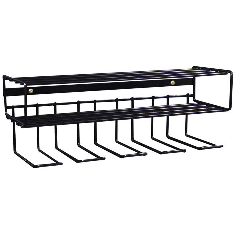 C2M C2M5032P Wall Mount Tool Holder, Black, Steel