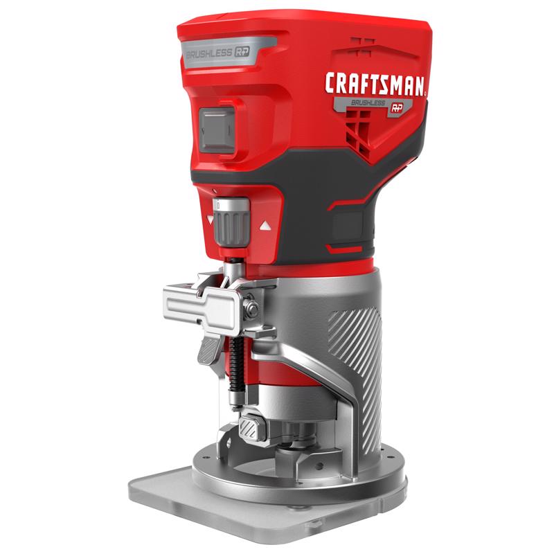 Craftsman CMCW400B V20 Cordless Fixed Base Router, 20 Volt