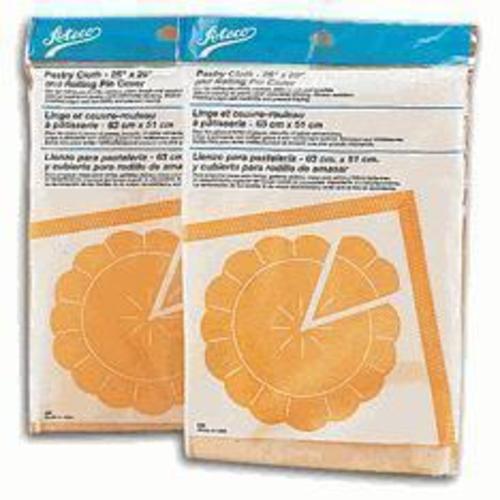 Ateco 690 Pastry Cloth & Rolling Pin Cover, 25" x 20"