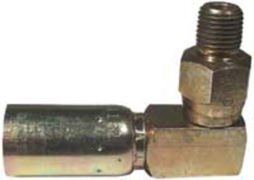 Coll-O-Crimp 92773 Male Pipe Swivel Hose End  1/4 X 1/4