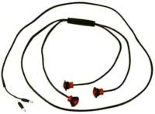 Truck-Lite 81936 1-LED 33-Series Clearance/Marker Sealed Lamp, Red