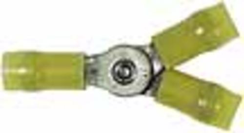 Imperial 71273-1 Nylon Wire Range 3-Way Connector Terminal 12-10Ga - Yellow ,Per Package of 25