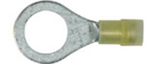 Imperial 71501-1 Nylon Wire Range Ring Terminal 7/16-1/2 -Yellow Pkg/50