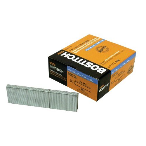 Stanley Bostitch SL50351-1/2G Button Cap Staples, 1-1/2"