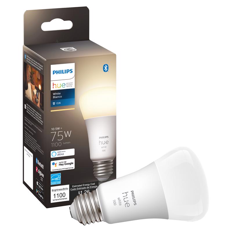 Philips 563007 Hue LED Bulb, 11 Watts, 120 Volt