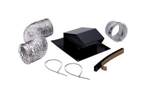 Broan RVK1A Roof Ducting Kit, 8', Black