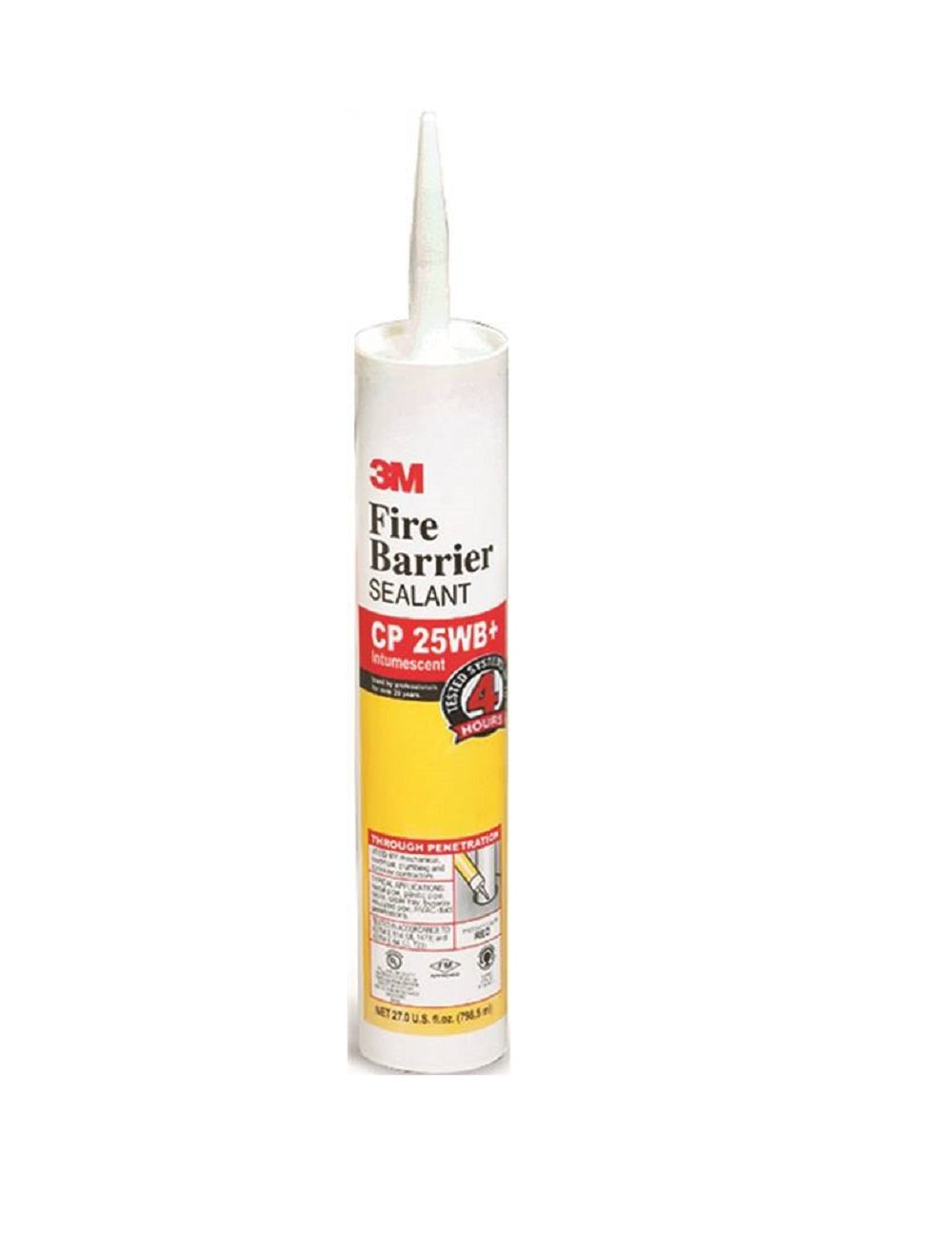 3M CP-25WB Fire Barrier Sealant, 27 Oz
