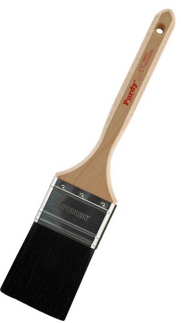 Purdy 412025 Tango Black China Bristle Paint Brush, 2.5"