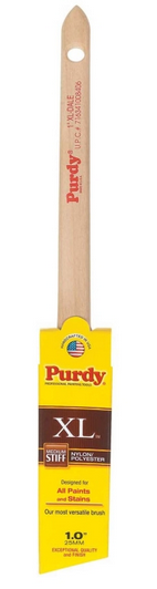 Purdy 140080310 Nylon Dale Angle Paint Brush, 1"