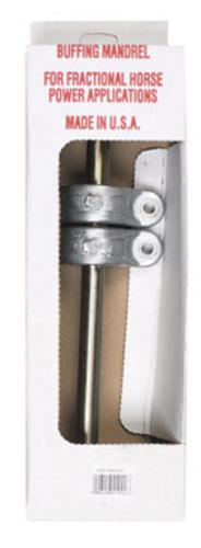 Chicago Die Casting 440 Buffing Mandrel, 12"