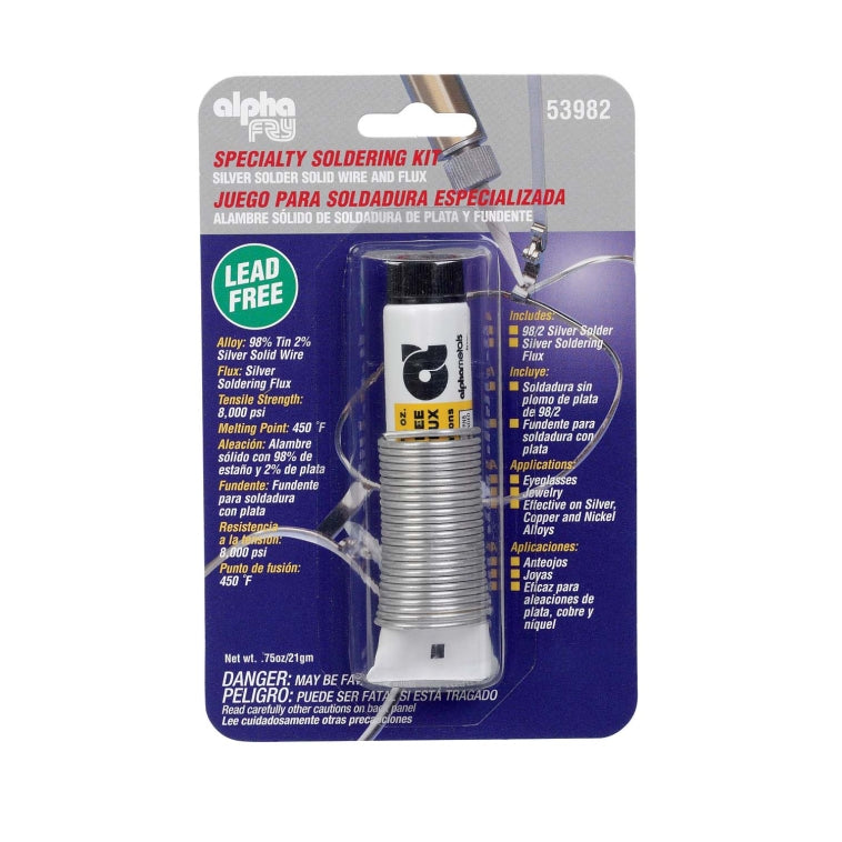 Alpha 53982 Lead Free Specialty Soldering Kit, 0.25 Oz