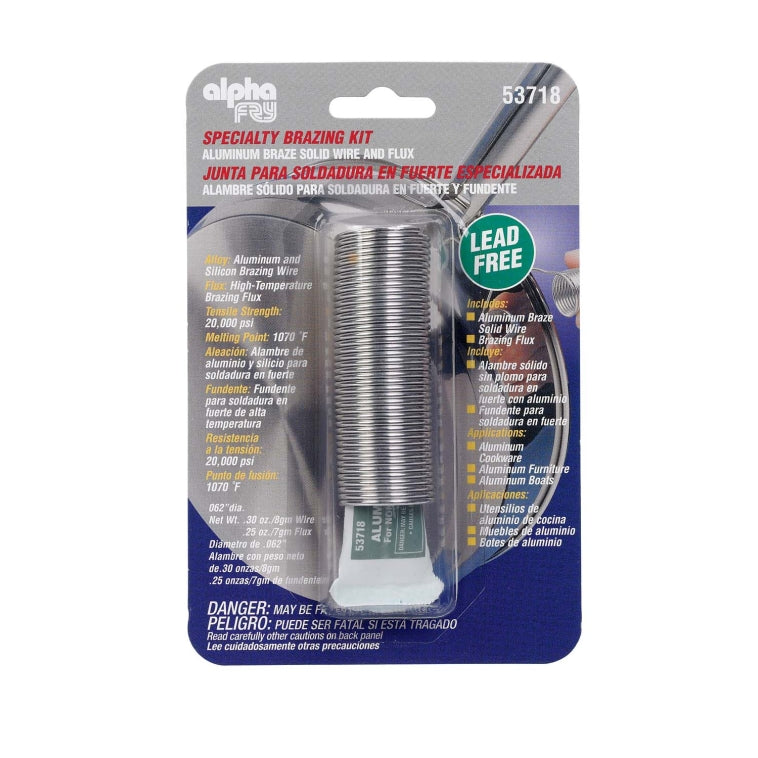Alpha 53718 Lead Free Non Electrical Specialty Brazing Kit, 0.30 Oz