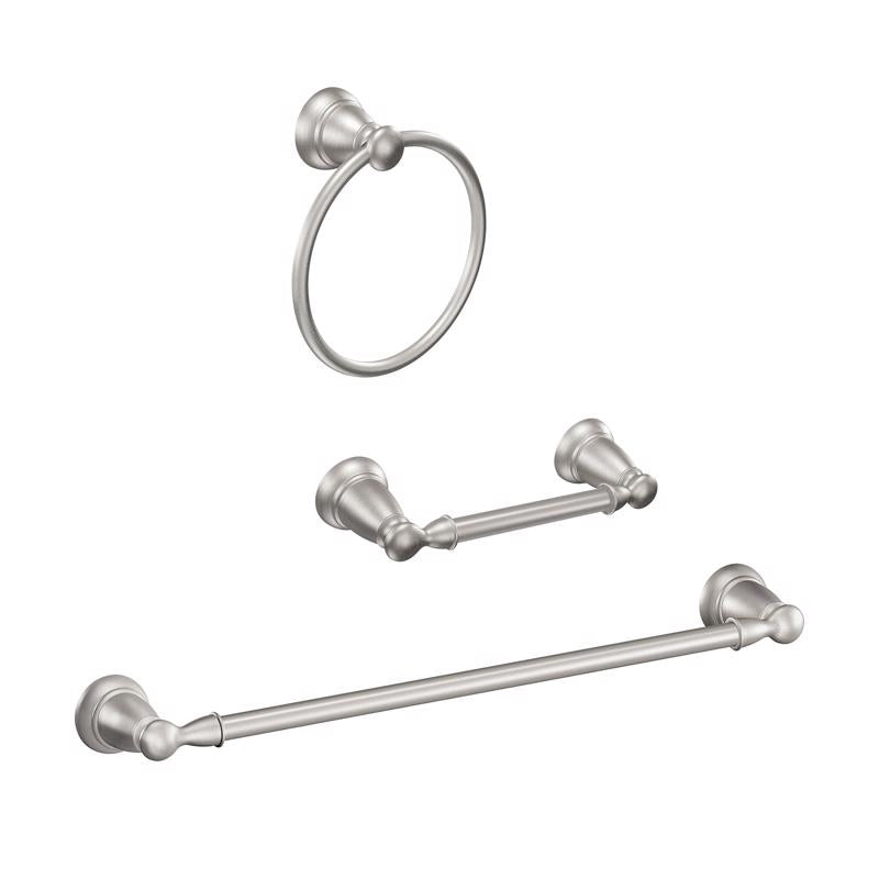 Moen Y2633BN Banbury Bathroom Hardware Kit, Brushed Nickel
