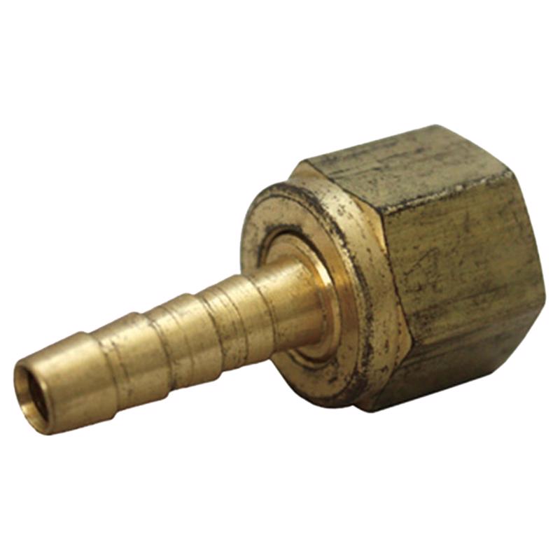 Homeplus+ 6JC126310701049 Hose Barb Adapter, 1/4 Inch x 1/4 Inch