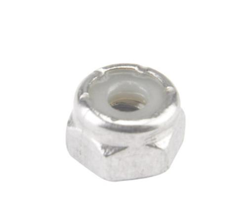 Hillman 0829712 Nylon Insert Lock Nuts, Stainless Steel, Box 100