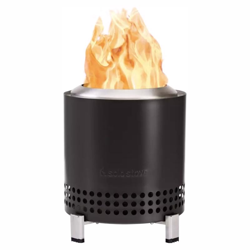 Solo Stove SSMESA-XL-ASH Mesa XL Round Multi-Fuel Fire Pit, Stainless Steel