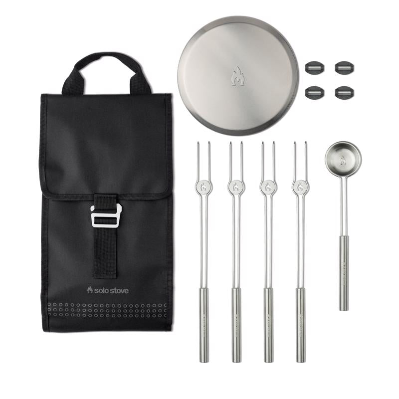 Solo Stove MXLACCESPACK Mesa XL Fire Pit Accessory Pack, Stainless Steel