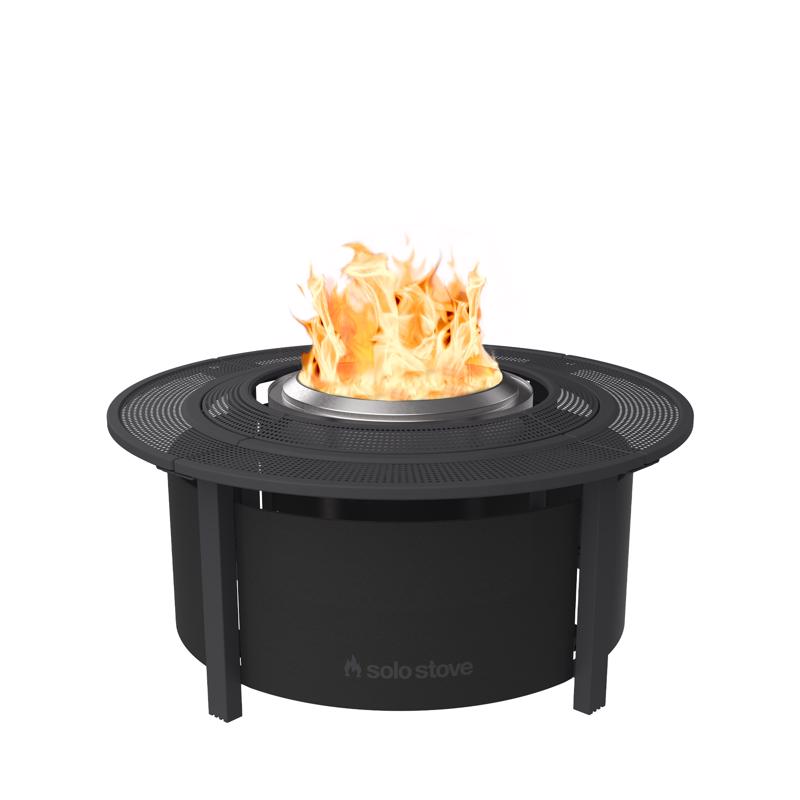 Solo Stove FPSURROUND-SM Fire Pit Stand, Stainless Steel