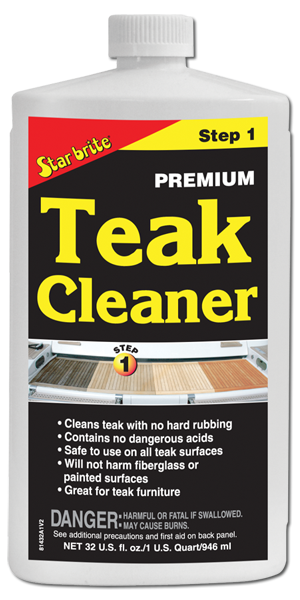 Star Brite 81432 Premium Teak Cleaner, 32 Oz