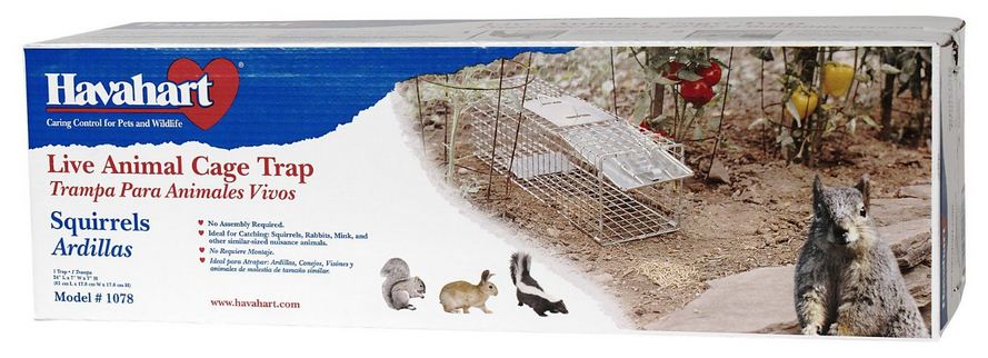 Havahart 1078 Medium 1-Door Cage Trap, 24"