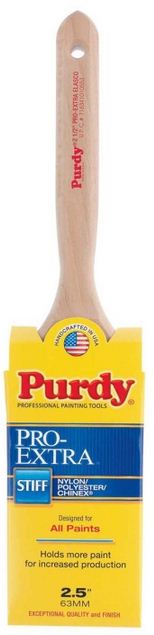 Purdy 144100725 Pro-Extra Elasco Paint Brush, 2.5"