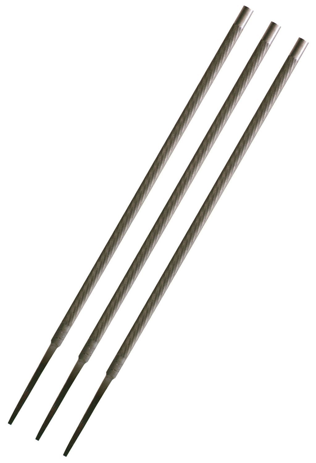 Nicholson 02229B Round Chainsaw File 8"x3/16",Pack of 3