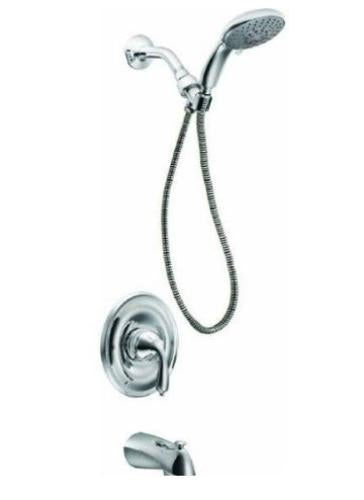 Moen 82244HH Bayhill Posi-Temp Tub & Shower Faucet, Chrome