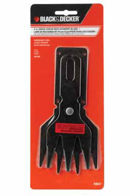 Black & Decker RB07 Grass Shear Replacement Blade, 3"