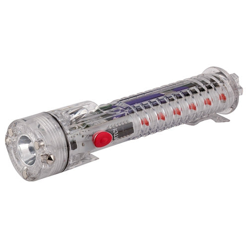 Victor 22-5-00239-VB Multi-Functional Emergency Flashlight, Red