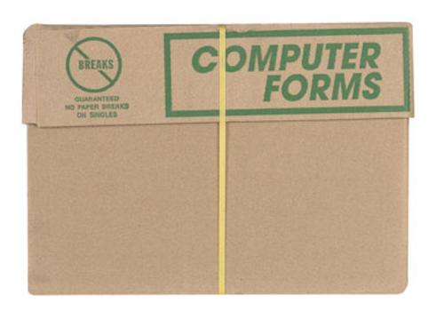 Enterprise Group 148809 Green Bar Computer Paper, 14-7/8"