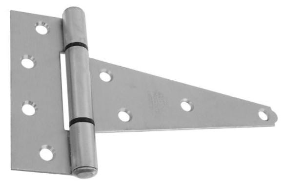 Stanley 808626 Lifespan Heavy Duty T-Hinge, Stainless Steel, 6"