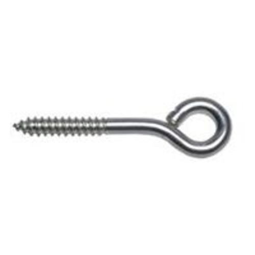 Stanley Hardware 220707 Zinc Plated Lag Thread Eye Bolt, 3/8" x 4-1/2"
